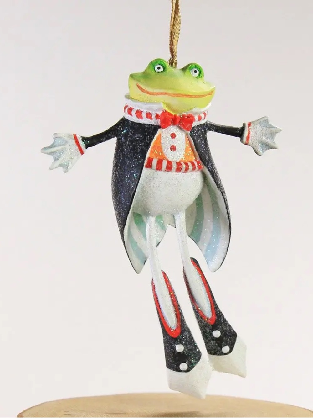 MACKENZIE-CHILDS | Patience Brewster Mini Lord a Leaping Ornament